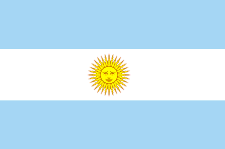 Flag from Argentina