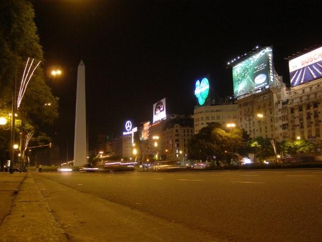 Obelisk Avenida 9 de Julio Buenos Aires