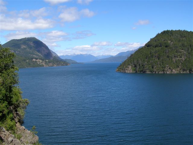 mooie uitzicht vanaf San Martin de los Andes