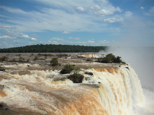 rivier watervallen Brazilie