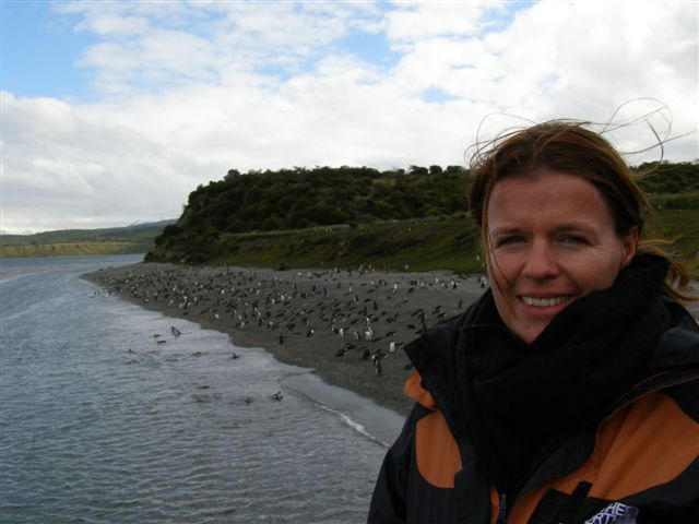 Susanne bij Pinguinera