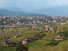Kathmandu valley from Kirtipur