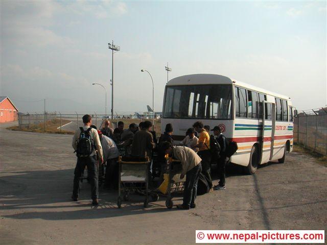 vliegveld Kathmandu