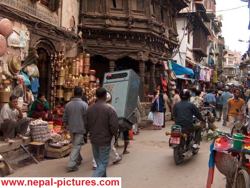 Picture of Ason Tole in Kathmandu