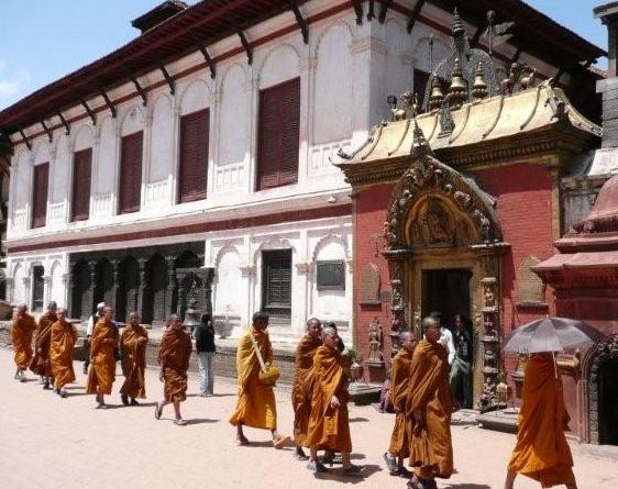 Monks royal palace