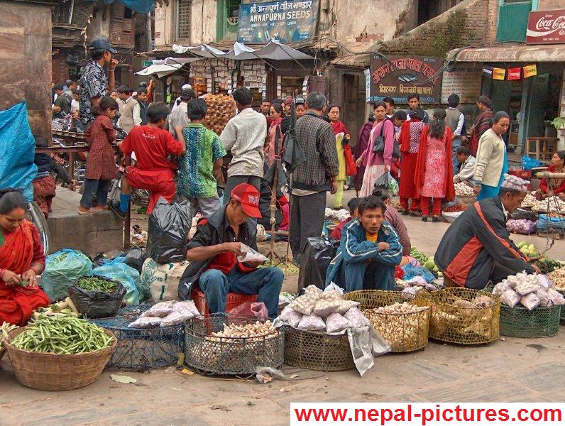 Bhotahiti tole in Kathmandu