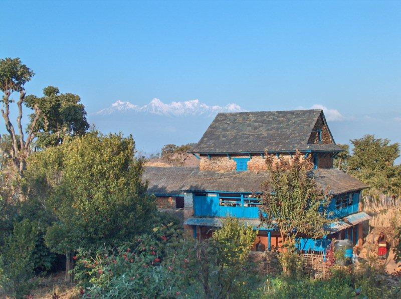 Himalayan range from Dhading