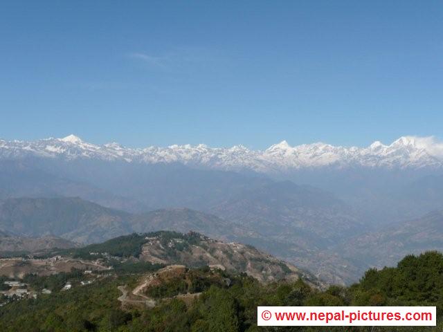 Himalaya view from Nagarkot