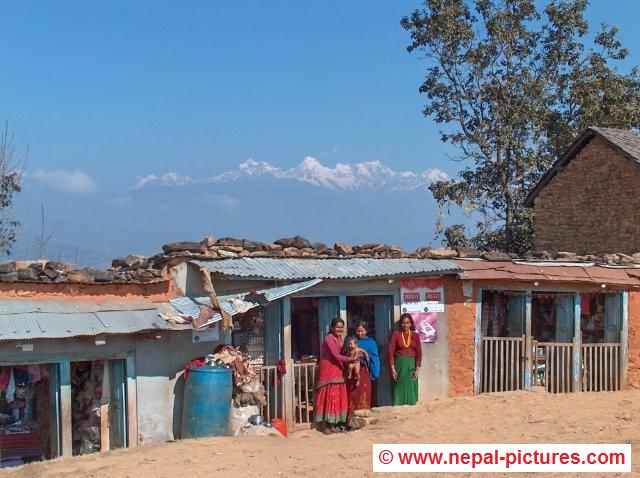 Women and Himalaya Dhading
