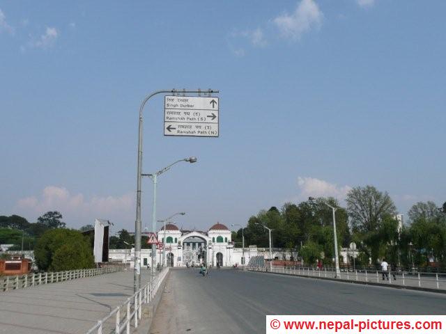 Prithvi Path Bhadrakali Temple Singh Durbar