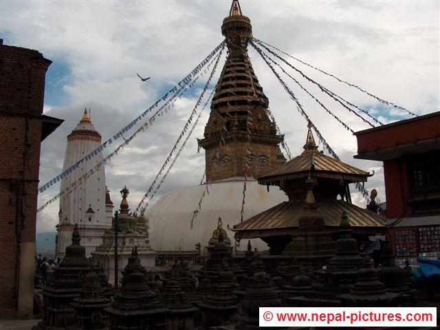 Swayambhunath Monkey Temple Kathmandu Nepal