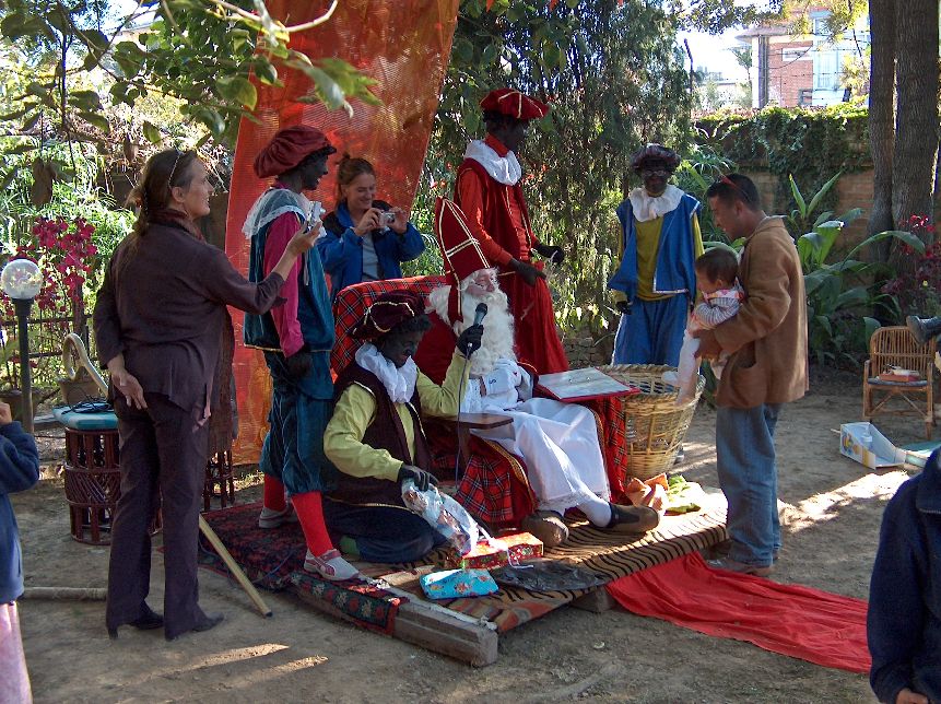 Sinterklaas in Patan